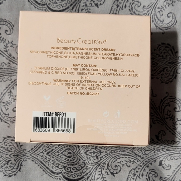 5 Items For $25 Beauty Creations setting powder - Picture 3 of 6